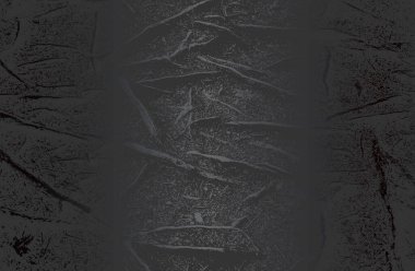 Luxury black metal gradient background with distressed pine tree roots texture. Vector illustration