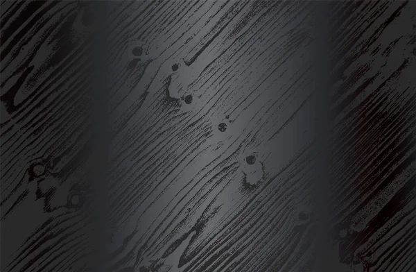Fondo Gradiente Metal Negro Lujo Con Textura Parquet Madera Dificultades — Vector de stock