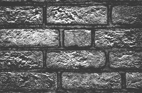 Texture Recouvrement Perturbée Vieux Mur Briques Fond Grunge Illustration Vectorielle — Image vectorielle