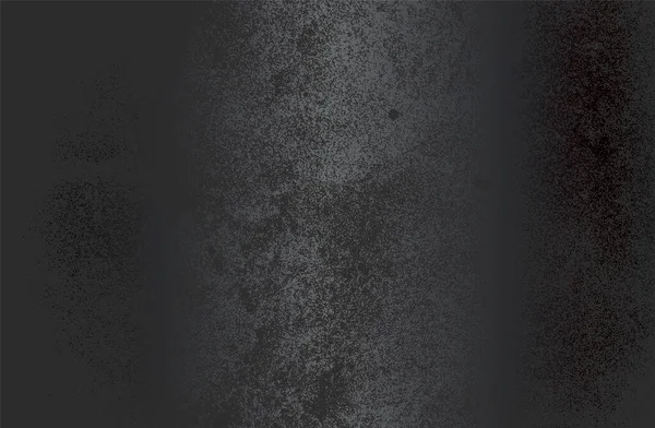 Çatlamış beton dokusuna sahip lüks siyah metal gradyan arka plan. Vektör illüstrasyonu