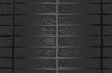 Duvar dokusunda sıkıntı olan lüks siyah metal gradyan arkaplan. Vektör illüstrasyonu