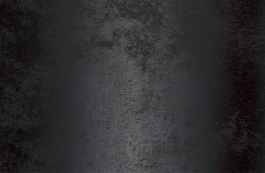 Çatlamış beton dokusuna sahip lüks siyah metal gradyan arka plan. Vektör illüstrasyonu