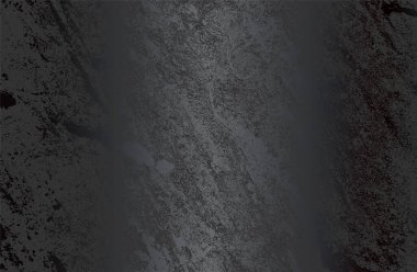 Çatlamış beton dokusuna sahip lüks siyah metal gradyan arka plan. Vektör illüstrasyonu
