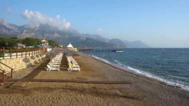 Antalya Kemer 'deki sahil ve dağ kıyıları