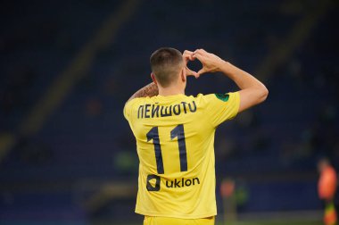 KHARKIV, UKRAINE - 1 Ekim 2021: Matheus Peixoto. Ukraynalı PFL Metalist, Kremin 'e karşı.