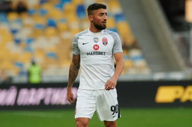 KYIV, UKRAINE - 15 Ekim 2021: Allahyar Sayyadmanesh, UPL, FC Shakhtar Donetsk - FC Zorya Luhansk