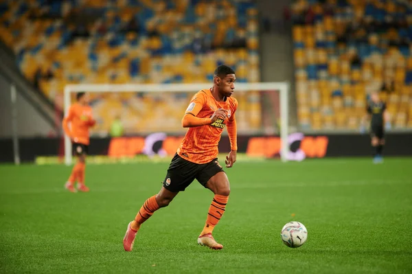 Kyiv Ucraina Ottobre 2021 Tete Partita Calcio Upl Shakhtar Donetsk — Foto Stock