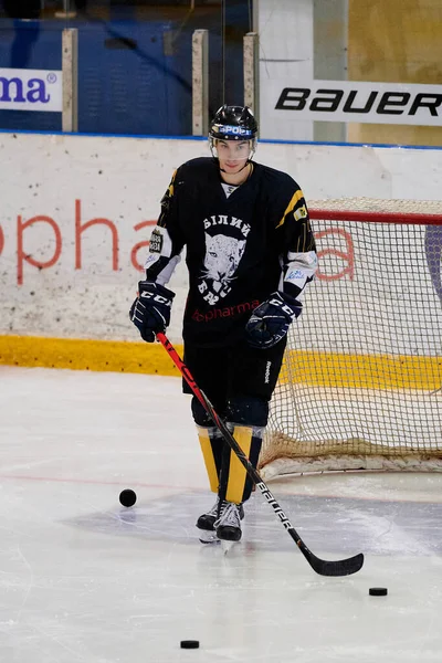 Kharkiv Ukraine Oktober 2021 Das Eishockeyspiel Der Ukrainischen Liga Bilii — Stockfoto