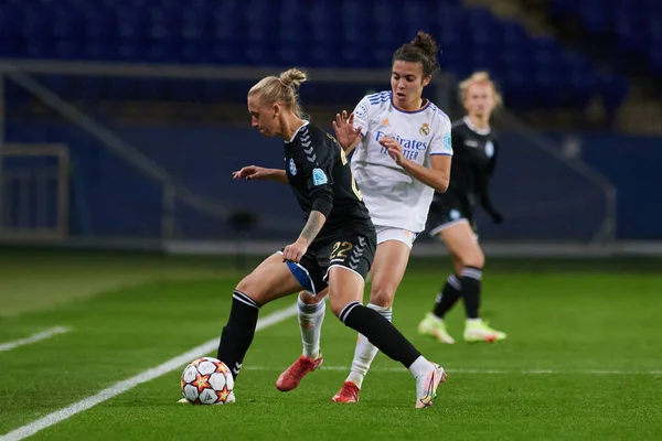 Kharkiv Ukraine October 2021 Uefa Women Champions League Match Kharkiv — 스톡 사진