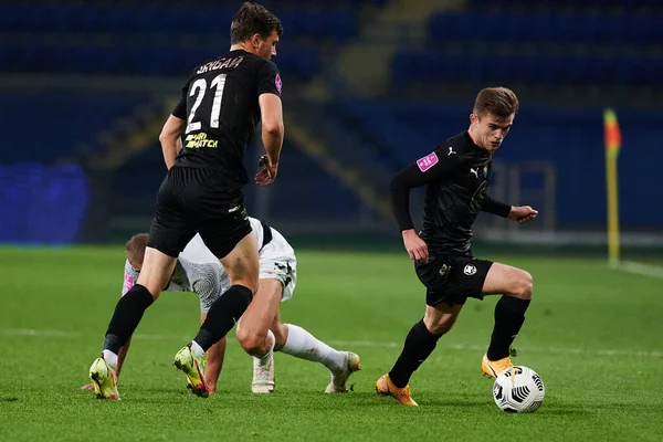 Kharkiv Ucrânia Outubro 2021 Jogo Futebol Premier League Ucraniana Metalist — Fotografia de Stock