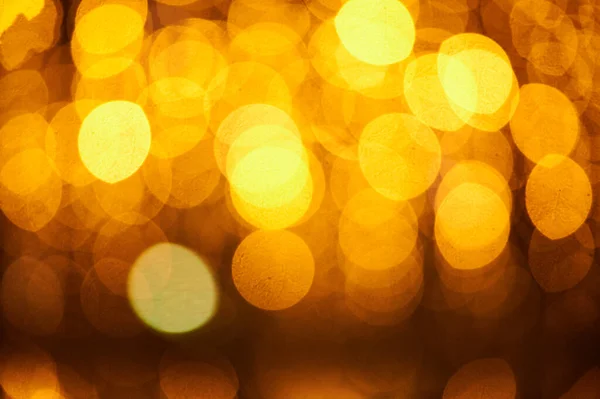 Soyut Noel Altınları Odaklanamayan Işıklar Arka Plan Nesneler Metin Için — Stok fotoğraf