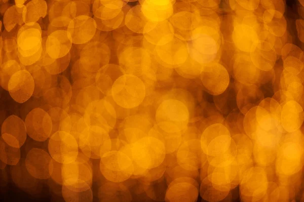 Abstrato Natal Ouro Desfocado Luzes Fundo Mockup Fundo Ano Novo — Fotografia de Stock