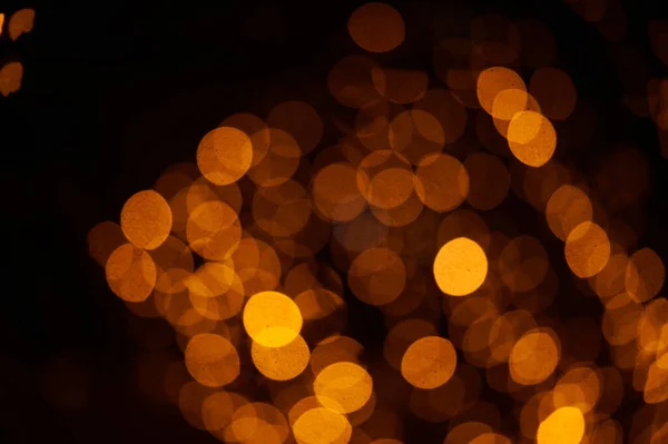 Абстрактний Різдвяний Золотий Фон Розсіяних Вогнів Макет Новорічного Фону Простором — стокове фото