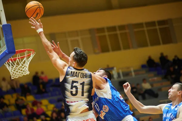 Kharkiv Ucrania Diciembre 2021 Partido Baloncesto Super League Pari Match — Foto de Stock