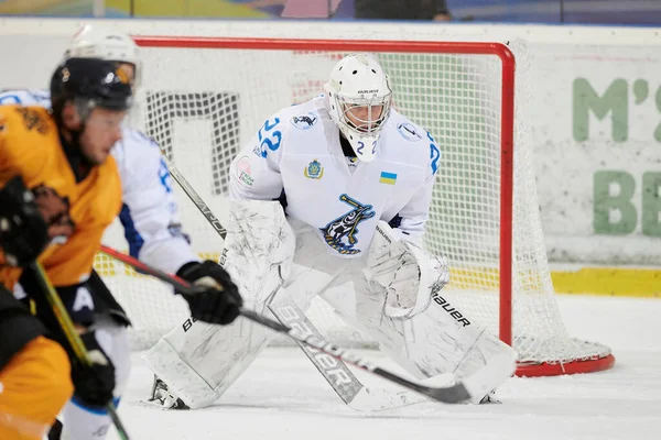 Kharkiv Ucrania Diciembre 2021 Partido Hockey Liga Ucraniana Hockey Rulav — Foto de Stock