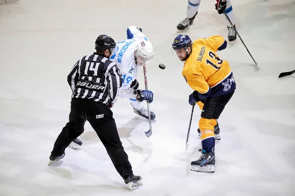 Kharkiv Ukraine Dezember 2021 Das Eishockeyspiel Der Ukrainischen Eishockeyliga Rulav — Stockfoto