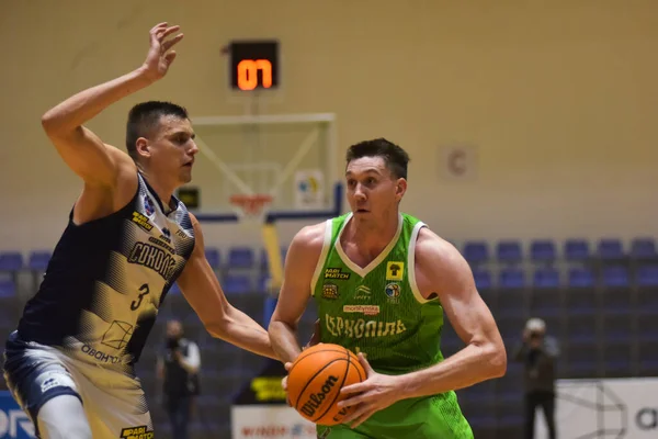 Kharkiv Ucrania Diciembre 2021 Partido Baloncesto Super League Pari Match — Foto de Stock