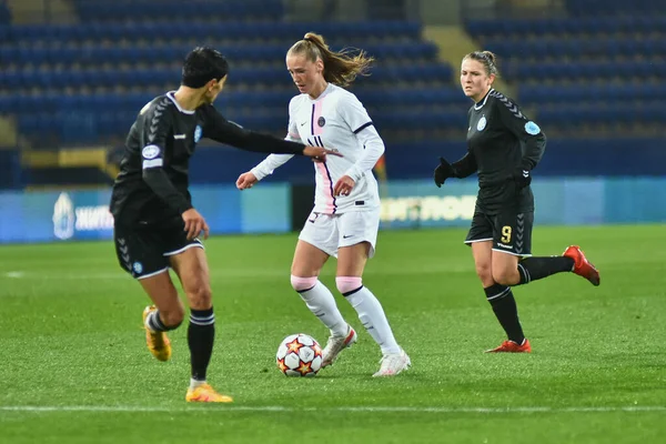 Kharkiv Ukraine December 2021 Jordyn Huitema Football Match Uefa Women — Stockfoto