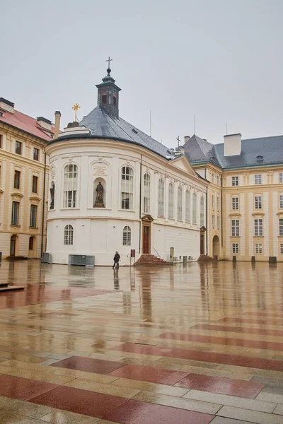 Prague République Tchèque Octobre 2018 Chapelle Sainte Croix Château Prague — Photo