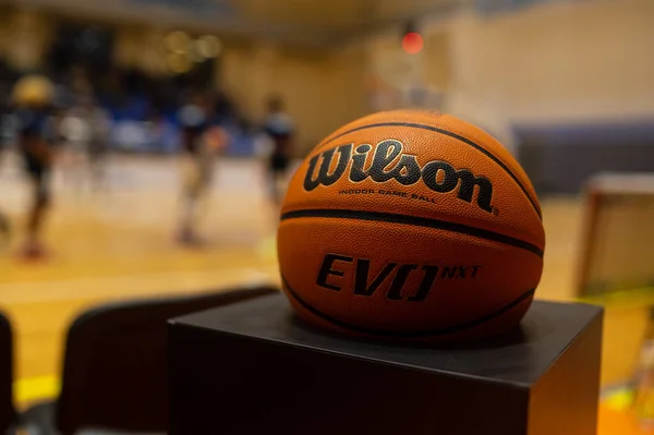 Kharkiv Ukraine Januari 2022 Basketbalwedstrijd Van Oekraïense Cup Sokoly Khimik — Stockfoto