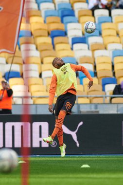 KYIV, UKRAINE - OCTOBER 15, 2021: midfielder Fernando (99) The football match of UPL, FC Shakhtar Donetsk vs FC Zorya Luhansk