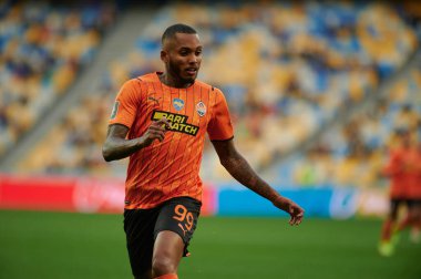 KYIV, UKRAINE - OCTOBER 15, 2021: midfielder Fernando (99) The football match of UPL, FC Shakhtar Donetsk vs FC Zorya Luhansk