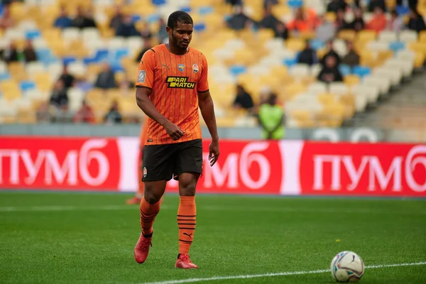 KYIV, UKRAINE - OCTOBER 15, 2021: Marlon. The football match of UPL, FC Shakhtar Donetsk vs FC Zorya Luhansk