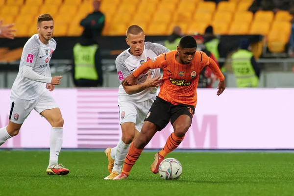 Kyiv Ukraine October 2021 Defender Dodo Football Match Upl Shakhtar — Stockfoto