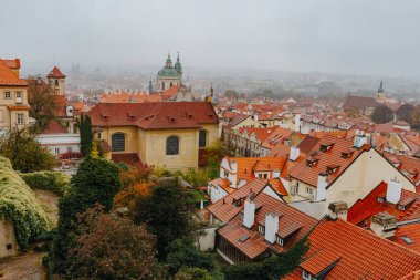 PRAG, CZECH Cumhuriyet, 29 EKİM 2018: Prag eski kenti