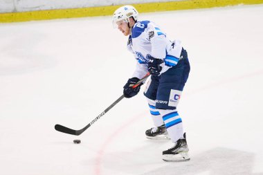 KHARKIV, UKRAINE - 2 Şubat 2022: Ukrayna Hokey Ligi HC Kharkiv Berserks - Sokil