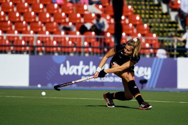 ALMANY, DÜZSELDORF - 23 Mart 2022: FIH Hokey Pro League, Deutschland - Spanien