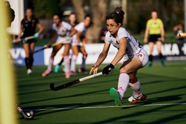 ALMANY, DÜZSELDORF - 23 Mart 2022: FIH Hokey Pro League, Deutschland - Spanien