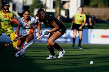 ALMANY, DÜZSELDORF - 23 Mart 2022: FIH Hokey Pro League, Deutschland - Spanien