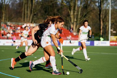ALMANY, DÜZSELDORF - 23 Mart 2022: FIH Hokey Pro League, Deutschland - Spanien