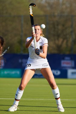 ALMANY, DÜZSELDORF - 23 Mart 2022: FIH Hokey Pro League, Deutschland - Spanien