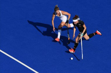 ALMANLIK, MOENCHENGLADBACH - 26 Mart 2022: kazandıktan sonra Alman. FIH Hokey Pro League, Deutschland - ABD