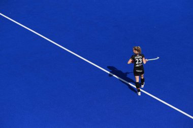 ALMANLIK, MOENCHENGLADBACH - 26 Mart 2022: kazandıktan sonra Alman. FIH Hokey Pro League, Deutschland - ABD