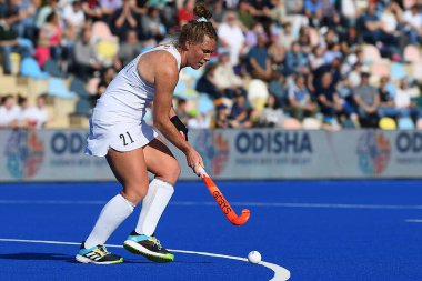 ALMANLIK, MOENCHENGLADBACH - 26 Mart 2022: kazandıktan sonra Alman. FIH Hokey Pro League, Deutschland - ABD