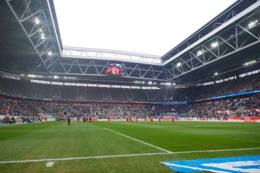 DUESSELDORF, ALMANY - 8 Nisan 2022: Futbol maçı Bundesliga 2 Fortuna - Hansa