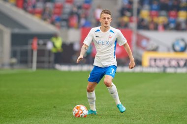 DUESSELDORF, ALMANY - 8 Nisan 2022: Nico Neidhart. Futbol maçı Bundesliga 2 Fortuna - Hansa