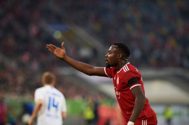 DUESSELDORF, ALMANY - 8 Nisan 2022: Khaled Narey, Futbol maçı Bundesliga 2 Fortuna - Hansa