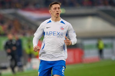 DÜKSELDORF, ALMANY - 8 Nisan 2022: Timo Becker. Futbol maçı Bundesliga 2 Fortuna - Hansa