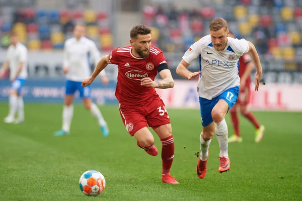 Duesseldorf Alemania Abril 2022 Nicolas Gavory Partido Fútbol Bundesliga Fortuna —  Fotos de Stock