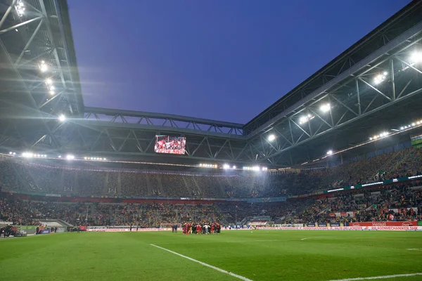 Frankfurt Main Alemanha Fevereiro 2019 Estádio Futebol Commerzbank Arena  Casa — Fotografia de Stock Editorial © vitaliivitleo #408086722