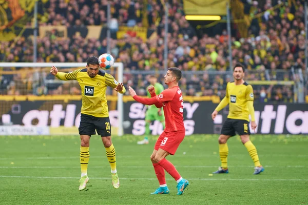 Duitsland Dortmund April 2022 Wedstrijd Van Bundesliga Borussia Dortmund Leipzig — Stockfoto