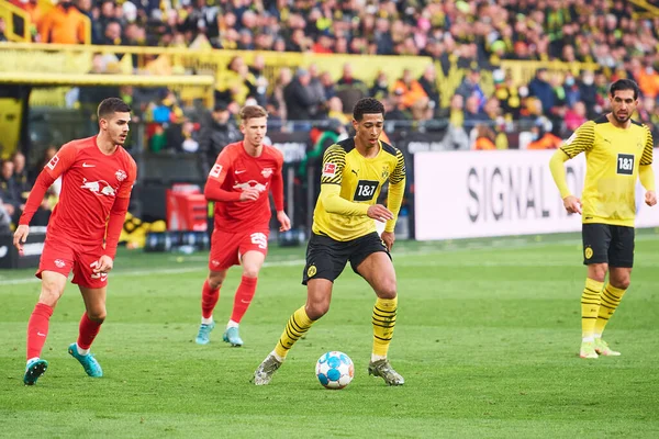 Duitsland Ortmund April 2022 Jude Bellingham Wedstrijd Van Bundesliga Borussia — Stockfoto