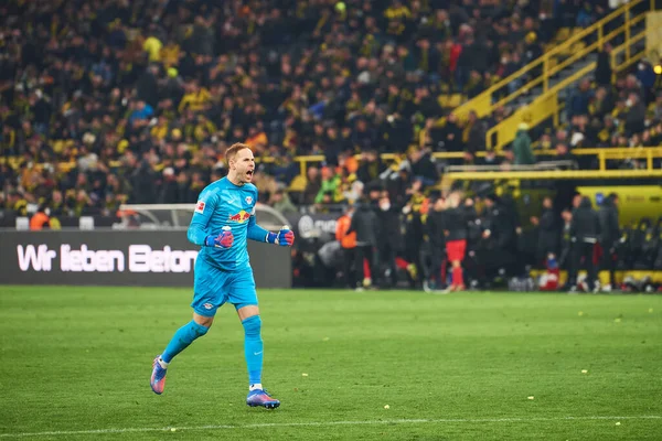 Alemania Dortmund Abril 2022 Pter Gulacsi Capitán Partido Bundesliga Borussia — Foto de Stock