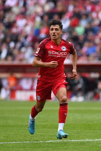 KOELN, GERMANY - 23 Nisan 2022: Futbol maçı Bundesliga Koln - Arminia