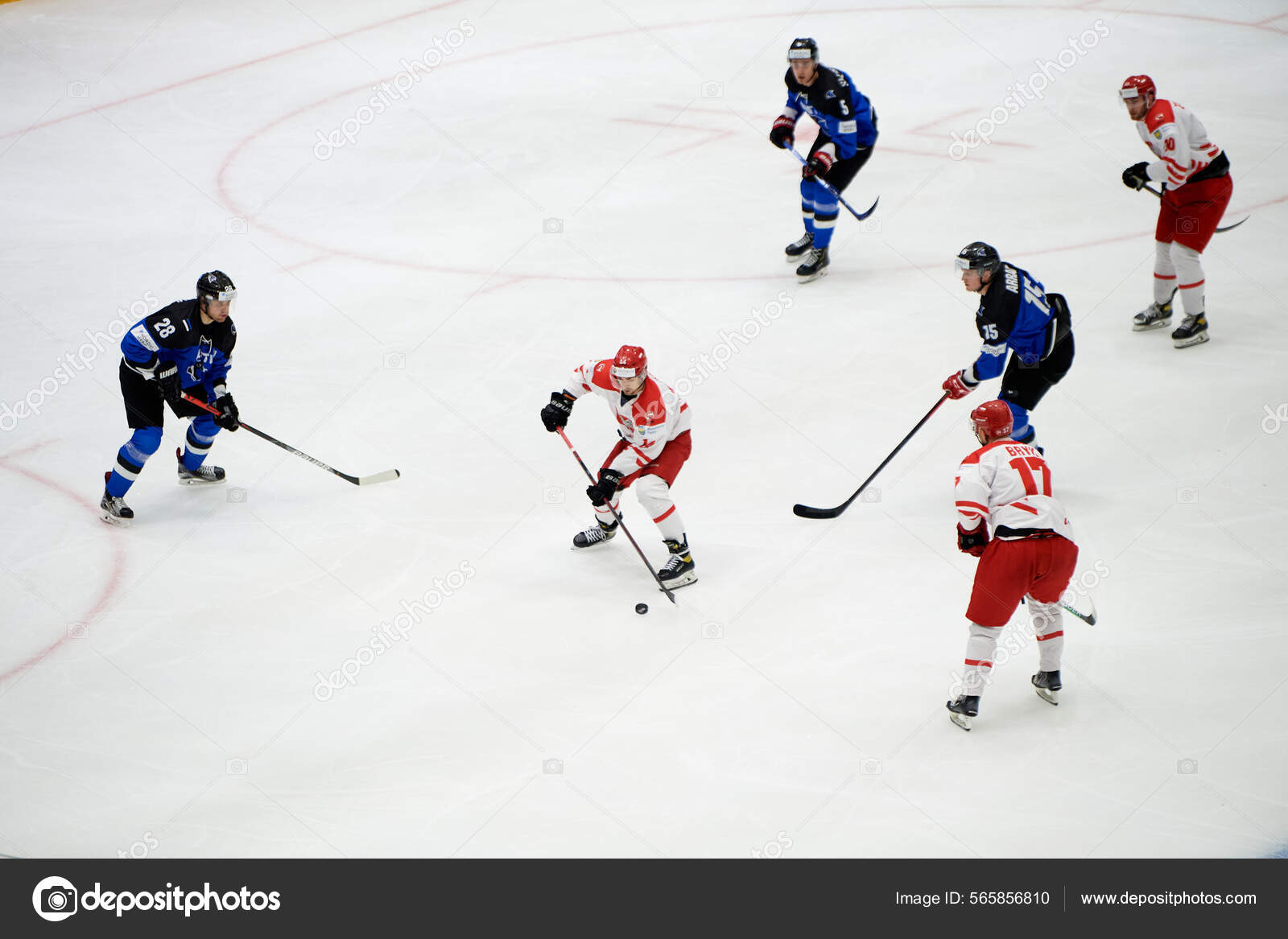 Tychy Poland April 2022 Hockey Match Iihf 2022 Ice Hockey