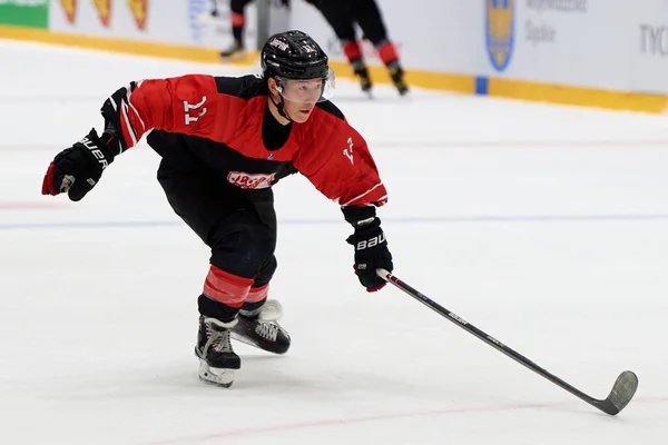 Tychy Poland April 2022 Hockey Match Iihf 2022 Ice Hockey — Foto de Stock